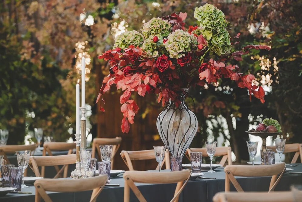 Styled private event in the D'Orangerie garden
