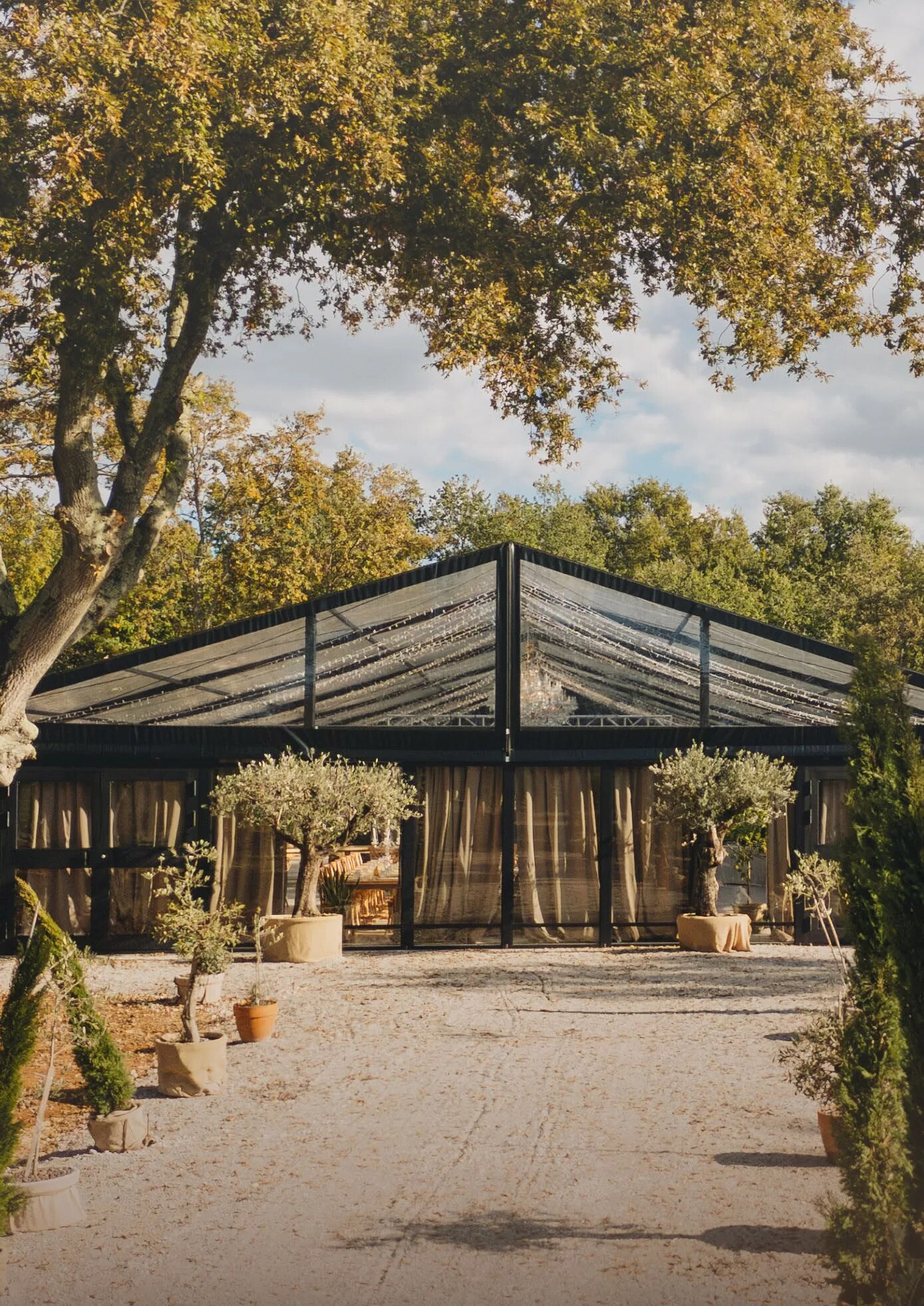 D'Orangerie event venue exterior in Funtana, Istria